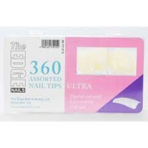 The Edge Ultra tips pk 360 assorted 